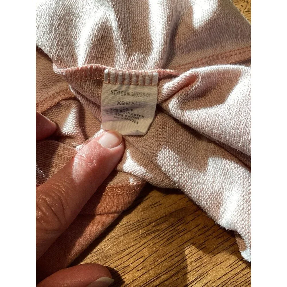 ALTAR'D STATE Pink Tiered Soft Blend Dress XS Casual‎ Boho Babydoll Cottagecore - Picture 5 of 5